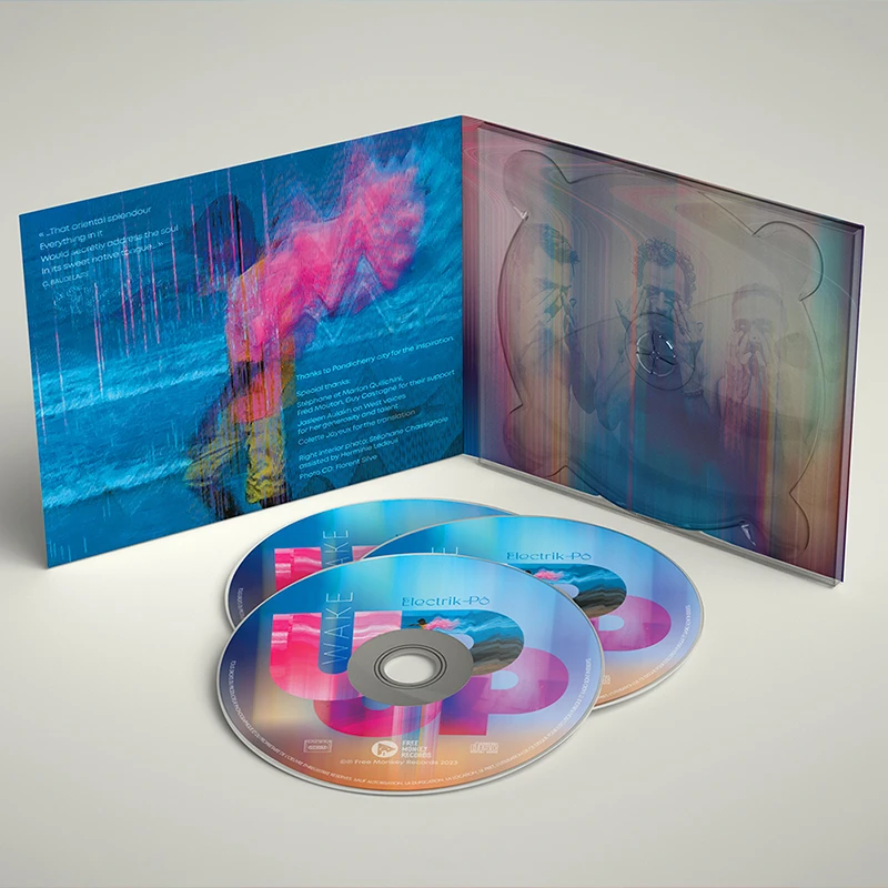 Mockup fiche produit cd Wake Up